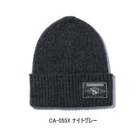 （26年9月新商品） シマノ ハイゲージニットワッチ CA-055X ナイトグレー フリーサイズ （9月発売予定／ご予約受付中）