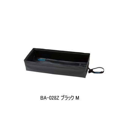 画像1: （26年9月新商品） シマノ コンパクト フィッシュプール メジャープリント BA-028Z ブラック Mサイズ （9月発売予定／ご予約受付中）
