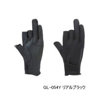 （26年10月新商品） シマノ 03 タイタニューム・アルファ グローブ 3 GL-054Y リアルブラック 2XLサイズ （10月発売予定／ご予約受付中）