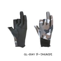 （26年10月新商品） シマノ 03 タイタニューム・アルファ グローブ 3 GL-054Y ダークHUNカモ 2XLサイズ （10月発売予定／ご予約受付中）