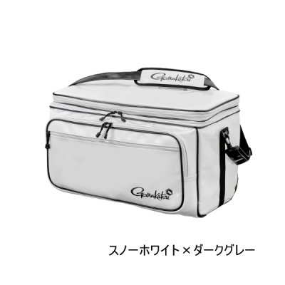 画像1: （26年11月新商品） がまかつ ライトスクエアバッグ5 GB-411 スノーホワイト×ダークグレー 60L （11月発売予定／ご予約受付中）