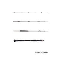 （26年9月新商品） アブガルシア ワールドモンスター WOMC-704MH （仕舞寸法 59cm） （保証書付き） （返品不可）