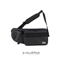 （26年7月新商品） アブガルシア 2WAYショルダーアンドウエストバッグ コーティングブラック 約3L （返品不可）