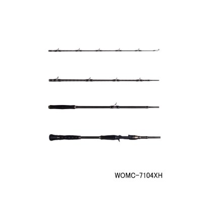 画像1: （26年9月新商品） アブガルシア ワールドモンスター WOMC-7104XH （仕舞寸法 63cm） （保証書付き） （返品不可）