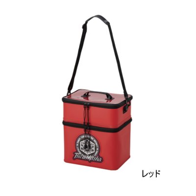 画像1: （26年6月新商品） 釣武者 バリオス2段ケース レッド