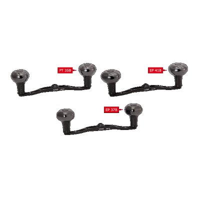 画像2: （26年10月新商品） リブレ クランク 140 Bシリーズ FRSK140-BK-KB35 PT 35Bノブ 右巻 シマノ用 オールブラック 12040 （返品不可） （小型商品）