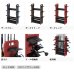 画像2: （26年7月新商品） OGK カラーロッド＆リールスタンドレギュラー（16+6） OG708RDR ダークレッド (2)
