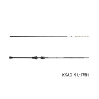 （26年9月新商品） アブガルシア 黒船 晶 カワハギ KKAC-91／175H （仕舞寸法 90.5cm） （保証書付き） （返品不可）