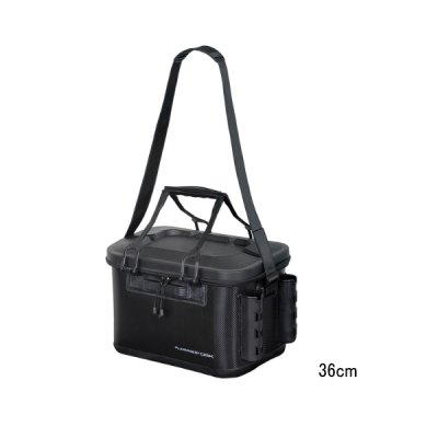 画像1: （26年7月新商品） OGK EVAハードバッカンツインロッドホルダー OG496236CK カーボンブラック 36cm