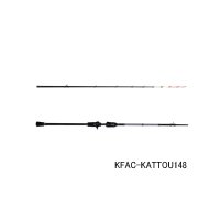 （26年9月新商品） アブガルシア 黒船 晶 フグ KFAC-カットウ148 （仕舞寸法 77cm） （保証書付き） （返品不可）