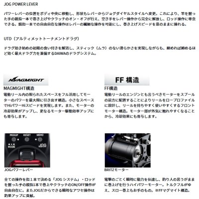 画像2: （26年7月新商品） ダイワ レオブリッツ S300J （小型商品）