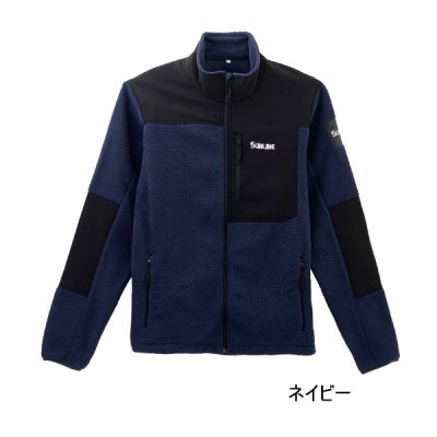 画像1: （26年10月新商品） サンライン クラシカルフリースジャケット SUW-15605 ネイビー Mサイズ （10月発売予定／ご予約受付中）