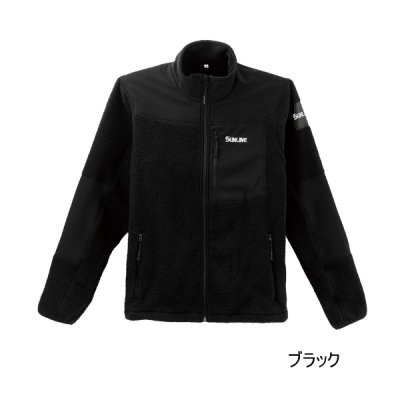 画像1: （26年10月新商品） サンライン クラシカルフリースジャケット SUW-15605 ブラック Lサイズ （10月発売予定／ご予約受付中）
