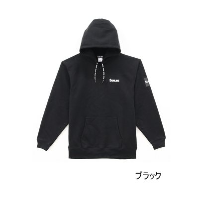 画像1: （26年10月新商品） サンライン ブラッシュドプルオーバーパーカー SUW-15608 ブラック Lサイズ （10月発売予定／ご予約受付中）