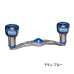 画像1: （26年11月新商品） リブレ クランク 100 ff air（フォルテッシモ エアー） FRSK100-F2A 右巻 シマノ用 チタン／ブルー 12209 （返品不可） （小型商品） (1)