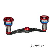 （26年11月新商品） リブレ クランク 100 ff air（フォルテッシモ エアー） FLSK100-F2A 左巻 シマノ用 ガンメタ／レッド 12217 （返品不可） （小型商品）