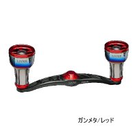 （26年11月新商品） リブレ クランク 100 ff air（フォルテッシモ エアー） FLDK100-F2A 左巻 ダイワ用 ガンメタ／レッド 12237 （返品不可） （小型商品）