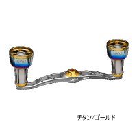 （26年11月新商品） リブレ クランク 110 ff air（フォルテッシモ エアー） FLDK110-F2A 左巻 ダイワ用 チタン／ゴールド 12304 （返品不可） （小型商品）