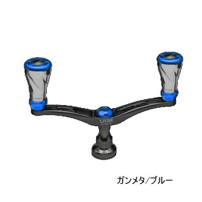 画像1: （26年11月新商品） リブレ ウイング 98 f air（フォルテ エアー） WDA98-FOAD1 ダイワ用 ガンメタ／ブルー 12368 （返品不可） （小型商品）