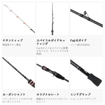 画像2: （26年9月新商品） PROX スキッドメタルタイプK Ti SQMKT66MMHC （仕舞寸法 102cm） （保証書付き）