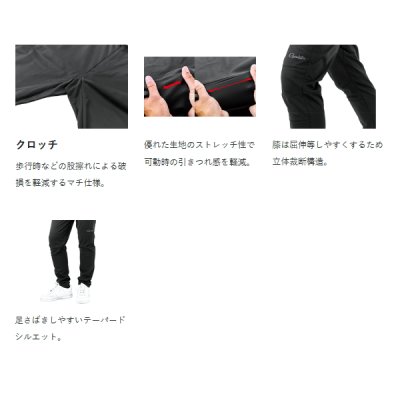 画像3: （26年11月新商品） がまかつ FSロングパンツ GL-4025 ♯1 ブラック Sサイズ （11月発売予定／ご予約受付中）