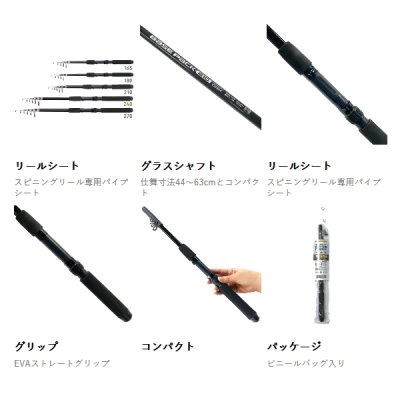 画像2: （26年9月新商品） OGK ベースパック BP180K ブラック （仕舞寸法 46cm）