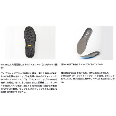 画像3: （26年4月新商品） ダイワ フォグラー ゴアテックス ハイカット（ラジアルソール） DS-3301G ブラックグレー 25.5cm