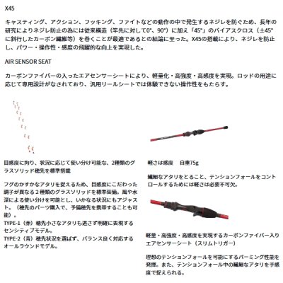 画像2: （26年9月新商品） ダイワ アナリスター 湾フグ 175 （仕舞寸法 92cm） （保証書付き）