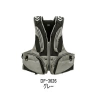 （26年4月新商品） ダイワ フローティングベスト DF-3626 グレー 2XLサイズ