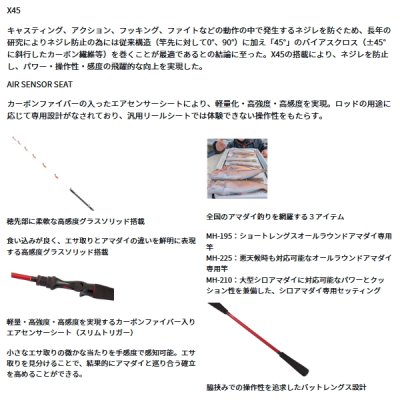 画像2: （26年9月新商品） ダイワ アナリスター アマダイ MH-195 （仕舞寸法 102cm） （保証書付き）