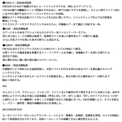 画像2: （26年9月新商品） ダイワ プレッソ MX 55XUL-S （仕舞寸法 85cm） （保証書付き）
