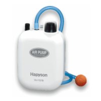 【SALE！大特価】 ハピソン 乾電池式エアーポンプ YH-707B (単1電池1個用)