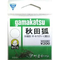 がまかつ   秋田狐  ( 茶 )　10枚セット 【 3号 〜 7 号 】