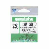 ★がまかつ★15%引【渓流 茶 / 5〜10号】 210