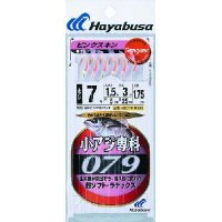 ハヤブサ 【小アジ専科 079 ピンクスキン 4号×10点セット】  HS-079