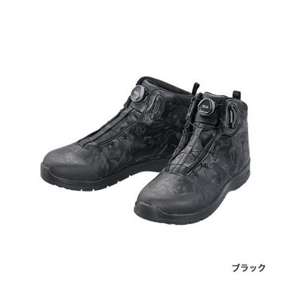 ≪'20年3月新商品！≫ シマノ ボートフィットシューズ HW FH-036T ブラック 25.5cm [3月発売予定/ご予約受付中]
