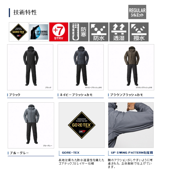 シマノ 防寒 RB-017T ジャケットのみ GORE-TEX ウォームスーツ ウエア
