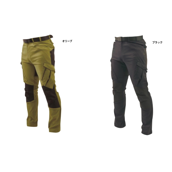 ≪'21年4月新商品！≫ がまかつ ラグゼ アクティブストレッチカーゴパンツ LE-4004 オリーブ LLサイズ [4月発売予定/ご予約受付中]