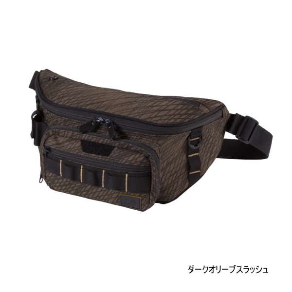 ダイワ Hg ウエストポーチ B ダークオリーブスラッシュ ダイワ Hg ウエストポーチ B ダークオリーブスラッシュ