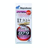 画像: ハヤブサ 079ピンクスキン HS079 6本鈎 6号 (ハリス 1.5号)　【10点セット】