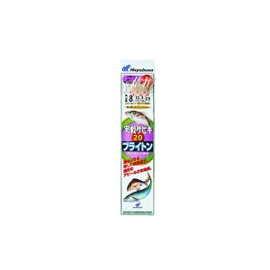 画像: ハヤブサ 実戦サビキ20 ブライトンオーロラ SS111 6本鈎 9号 (ハリス 2号) 【10点セット】