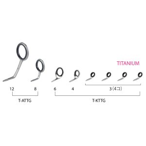 画像: ≪パーツ≫ 富士工業 TORZITE(トルザイト)ガイドセット アジング T-ATTG128 【代引不可/返品不可】