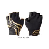 画像: ≪'18年11月新商品！≫ サンライン ネオプレーングローブ(5本) SUG-402 ブラック×ゴールド LLサイズ [11月発売予定/ご予約受付中]