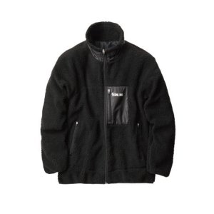 画像: ≪'19年10月新商品！≫ サンライン ボアジャケット SUW-6125 ブラック 3Lサイズ [10月発売予定/ご予約受付中]