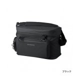 画像: ≪'21年3月新商品！≫ シマノ タックルクッションバッグ BA-038T ブラック Lサイズ [3月発売予定/ご予約受付中]