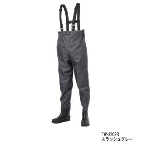 画像: ≪'20年12月新商品！≫ ダイワ フィッシングウェーダー FW-3202R スラッシュグレー Sサイズ
