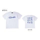 画像: ≪'22年3月新商品！≫ がまかつ Tシャツ(筆記体ロゴ) GM-3576 ホワイト キッズ 130サイズ