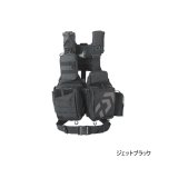 画像: ≪'22年4月新商品！≫ ダイワ ベンチクールゲームベストV DF-6122 ジェットブラック フリーサイズ