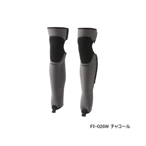 画像: ≪'23年3月新商品！≫ シマノ スタンダードゲーター(ソックス無し) FI-026W チャコール Lサイズ [3月発売予定/ご予約受付中]