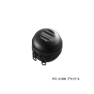 画像: ≪'23年3月新商品！≫ シマノ セミハードスプールガード PC-218W ブラック Sサイズ [3月発売予定/ご予約受付中]